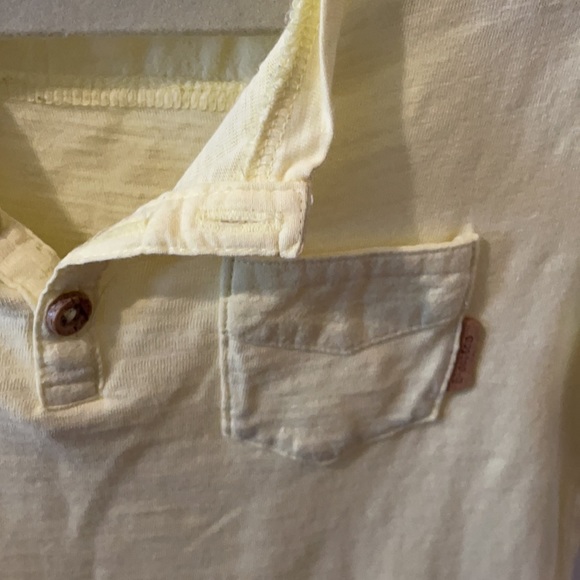 Zara Baby Tee, size 2/3, light yellow - Picture 3 of 6